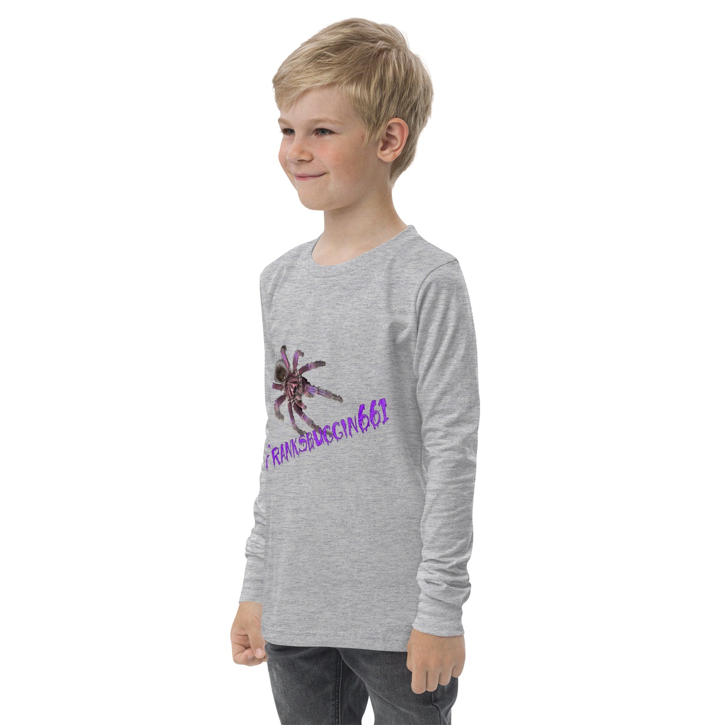 Franksbuggin661 Youth Long Sleeve Tee