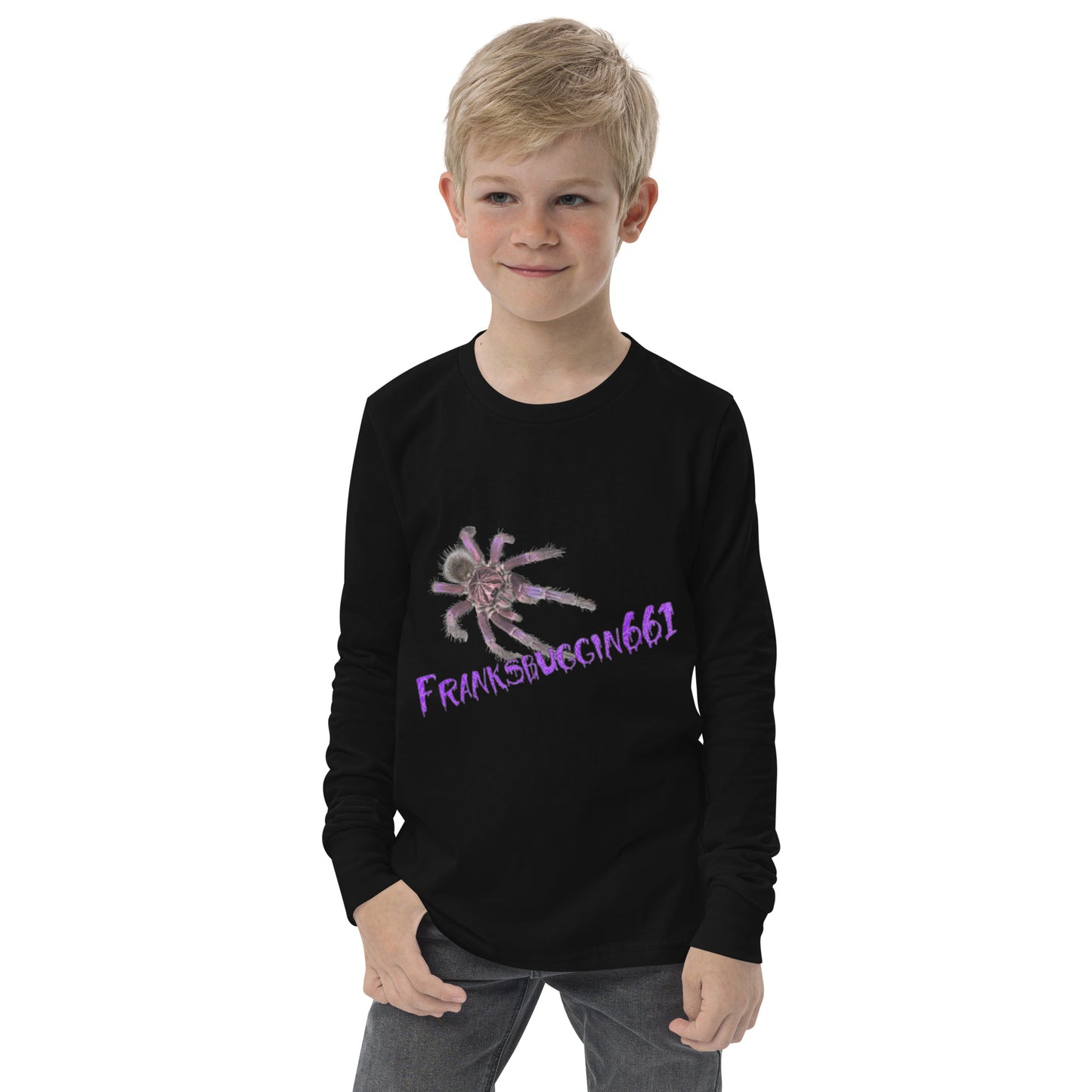 Franksbuggin661 Youth Long Sleeve Tee