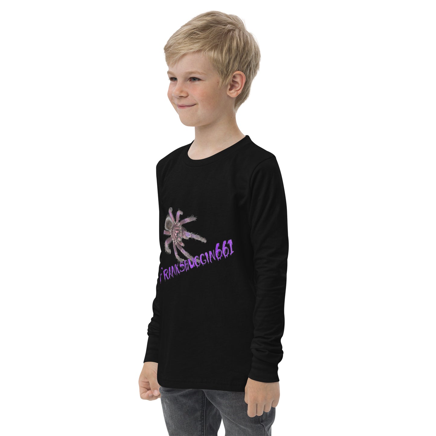 Franksbuggin661 Youth Long Sleeve Tee